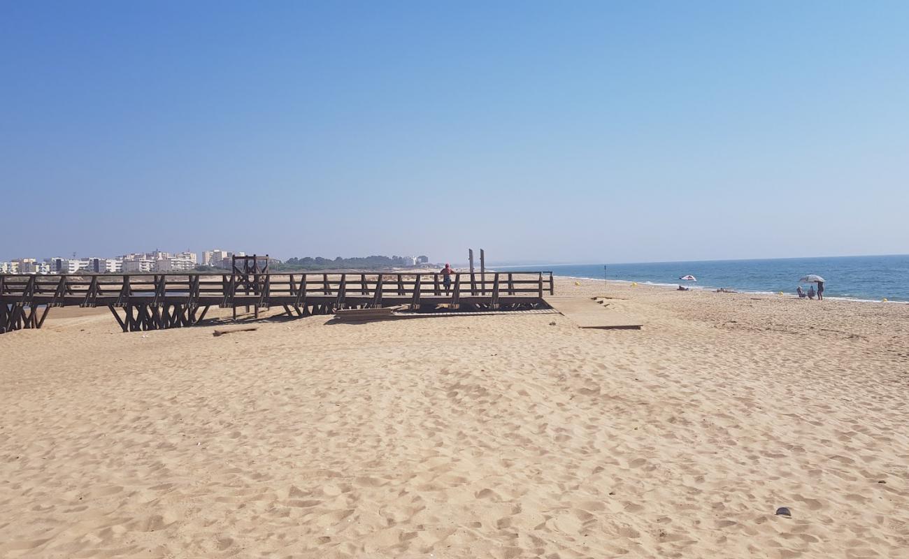 Photo of Playa de la Gaviota with bright sand surface