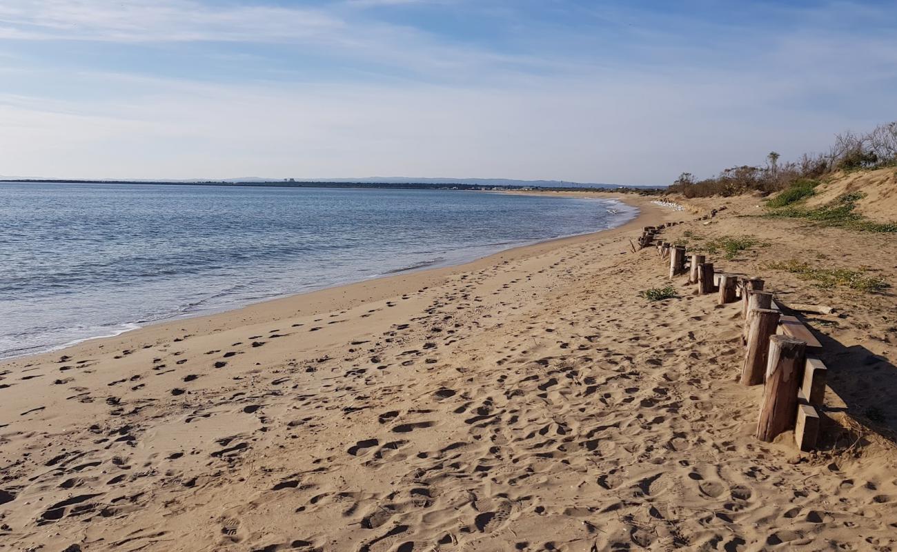 Photo of Playa la Bota with bright sand surface