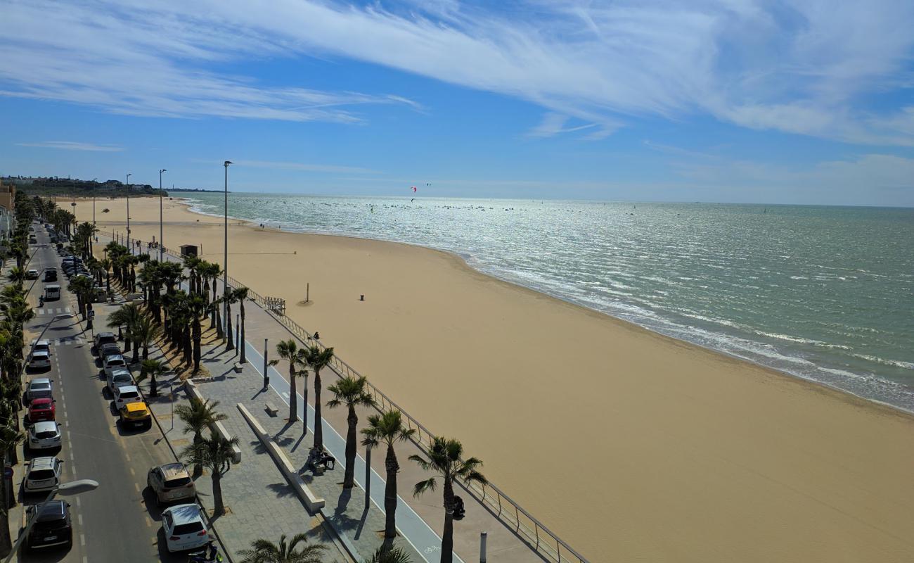 Photo of Sanlucar de Barrameda with bright sand surface