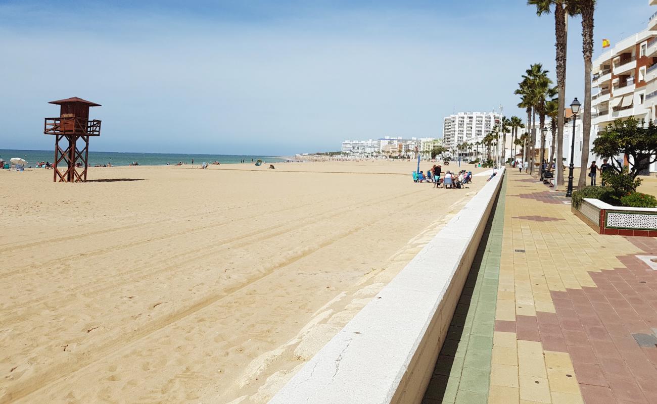 Photo of Playa de la Costilla with bright fine sand surface