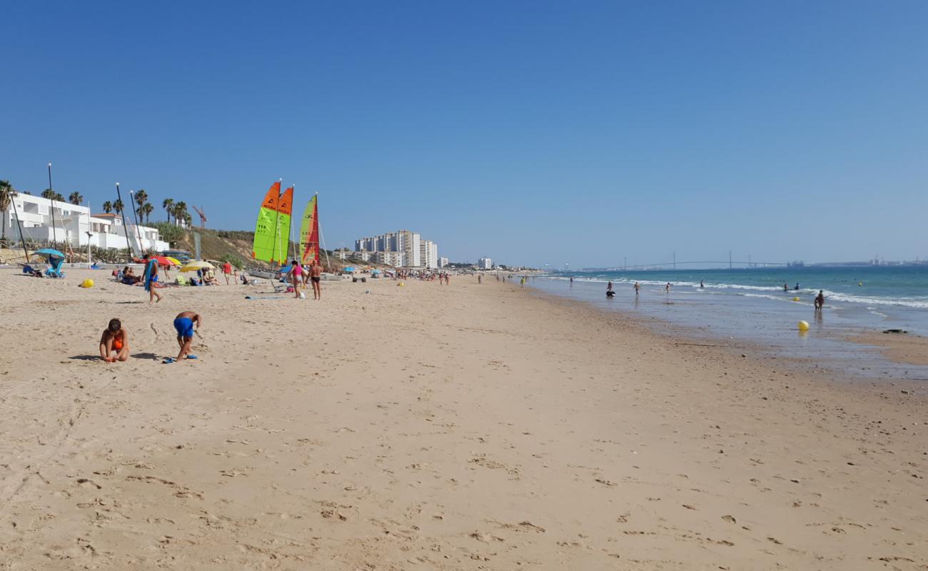 Photo of Playa de las Redes with bright fine sand surface