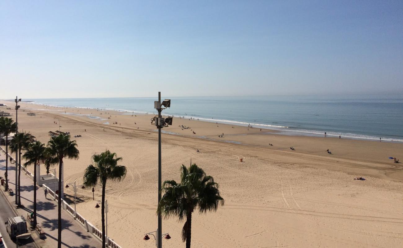 Photo of Victoria Beach with bright sand surface