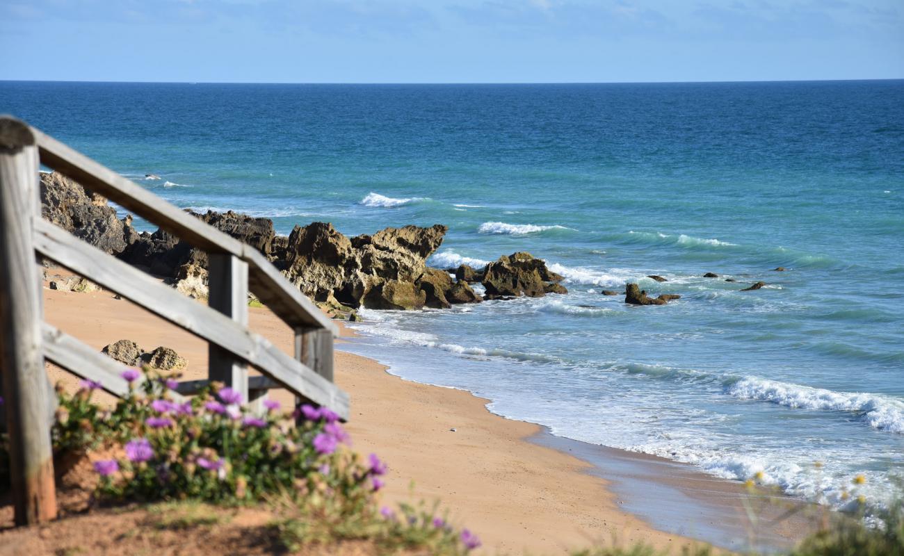 Photo of Roche Beach with bright sand surface