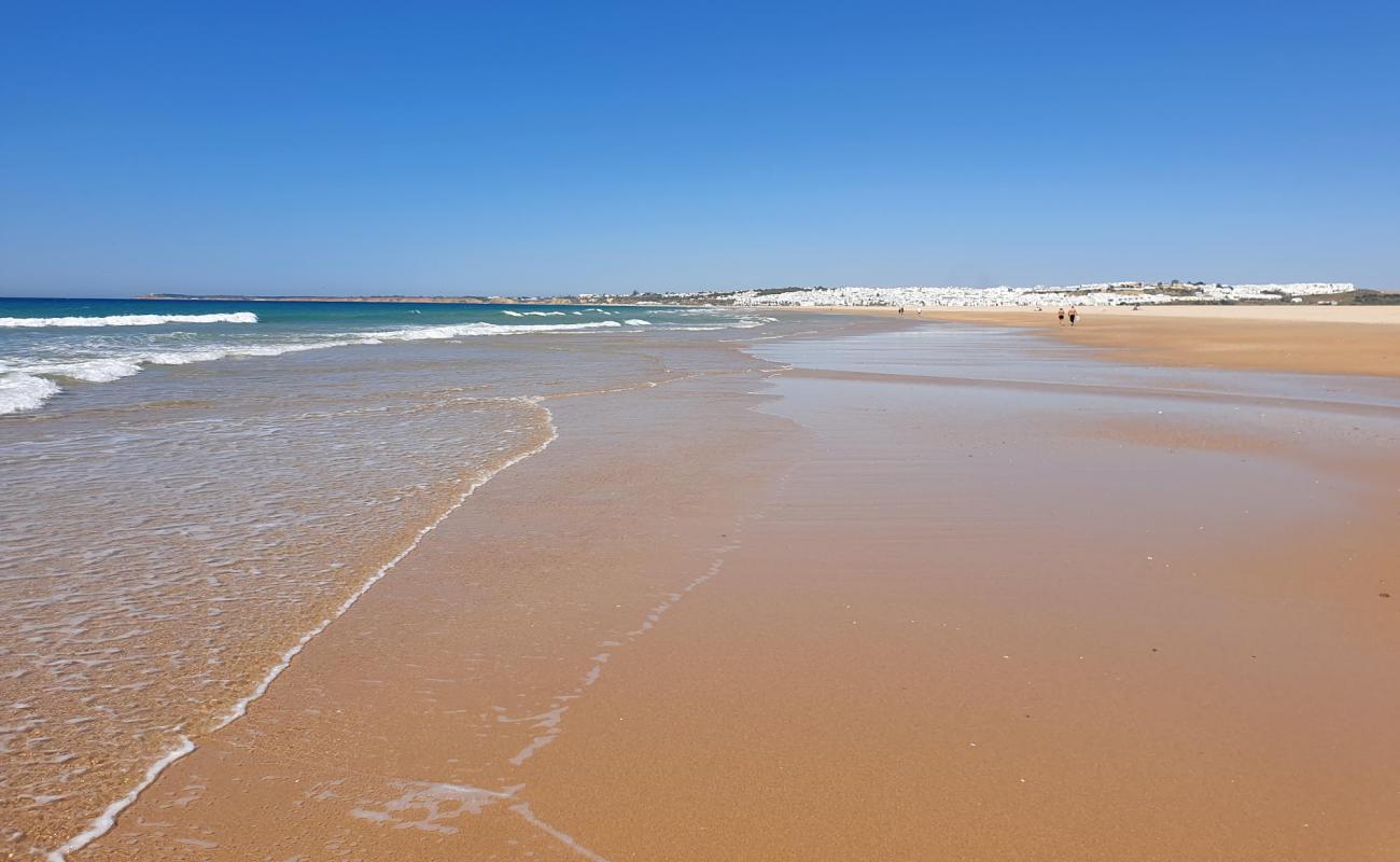 Photo of Playa de Castilobo with bright sand surface