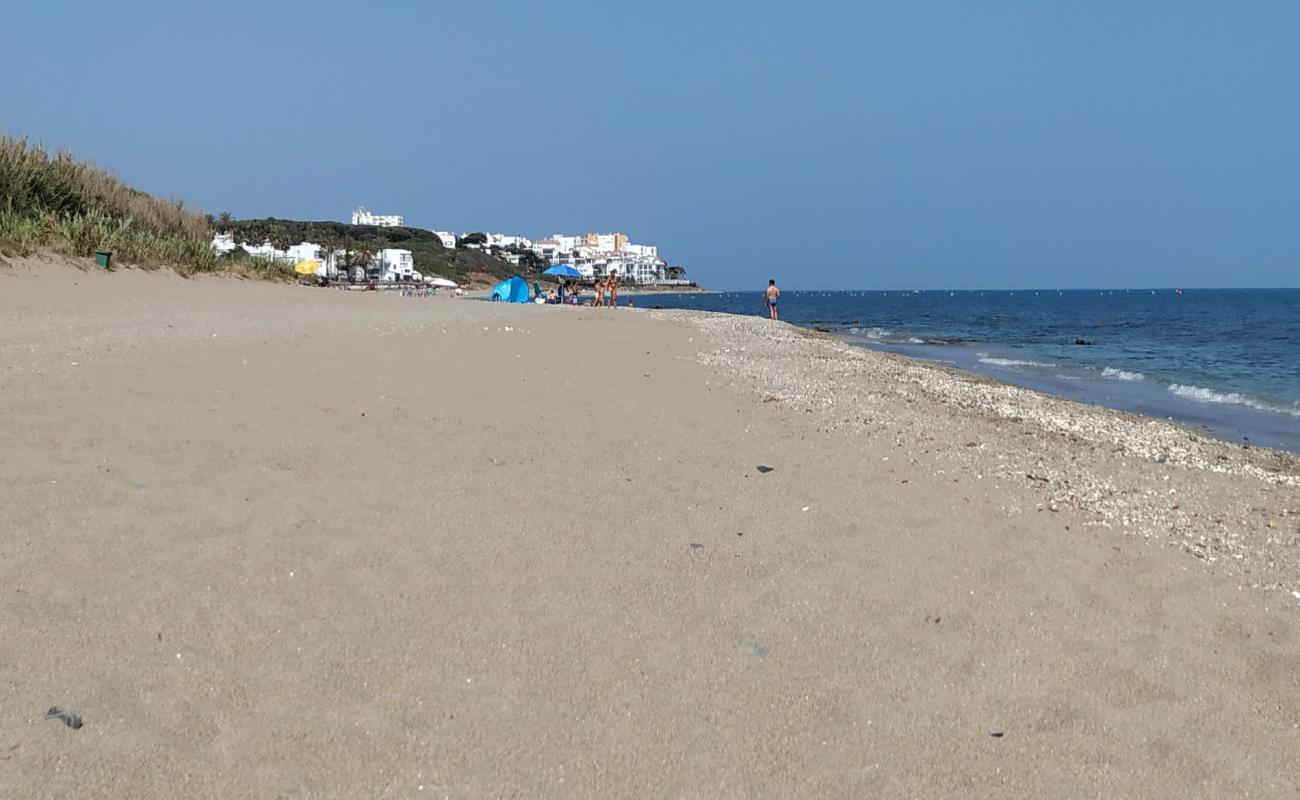 Photo of Playa de Calahonda with gray sand surface