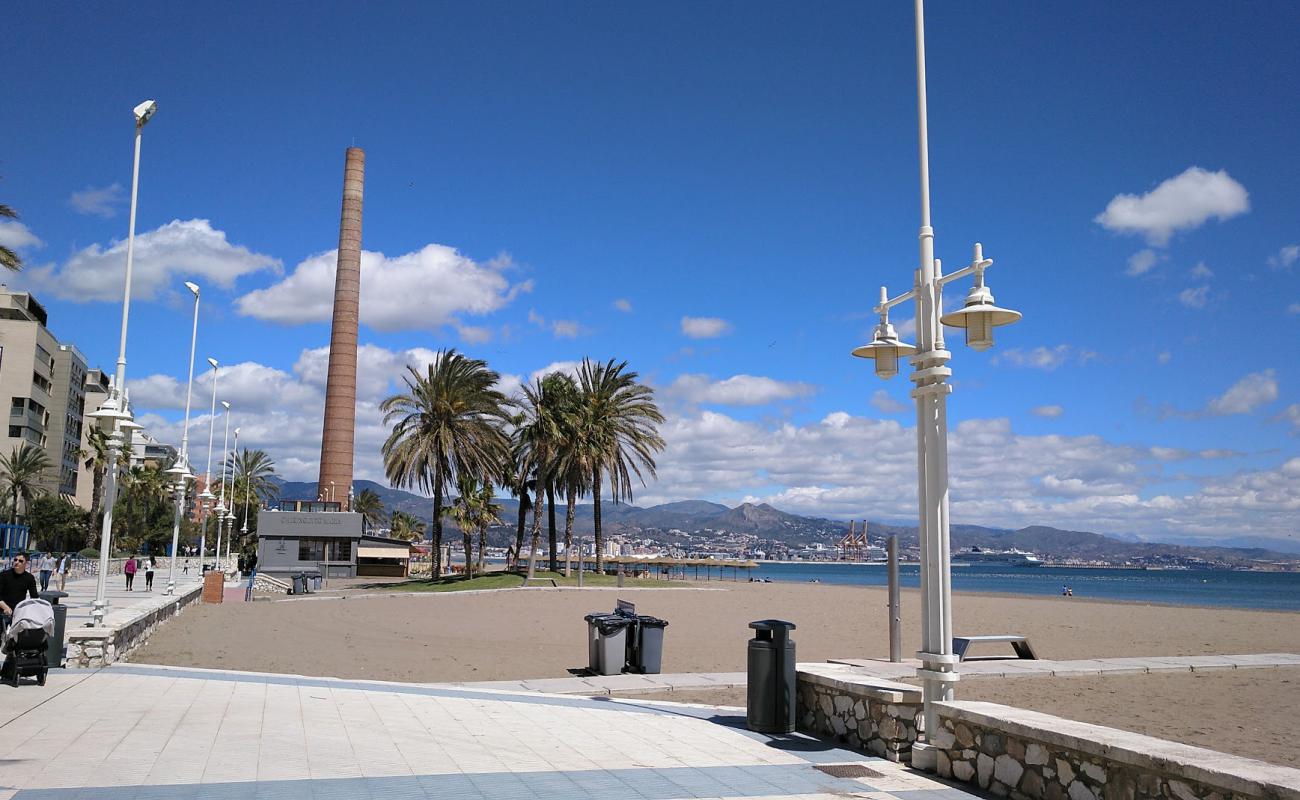 Photo of Playa de la Misericordia with gray sand surface