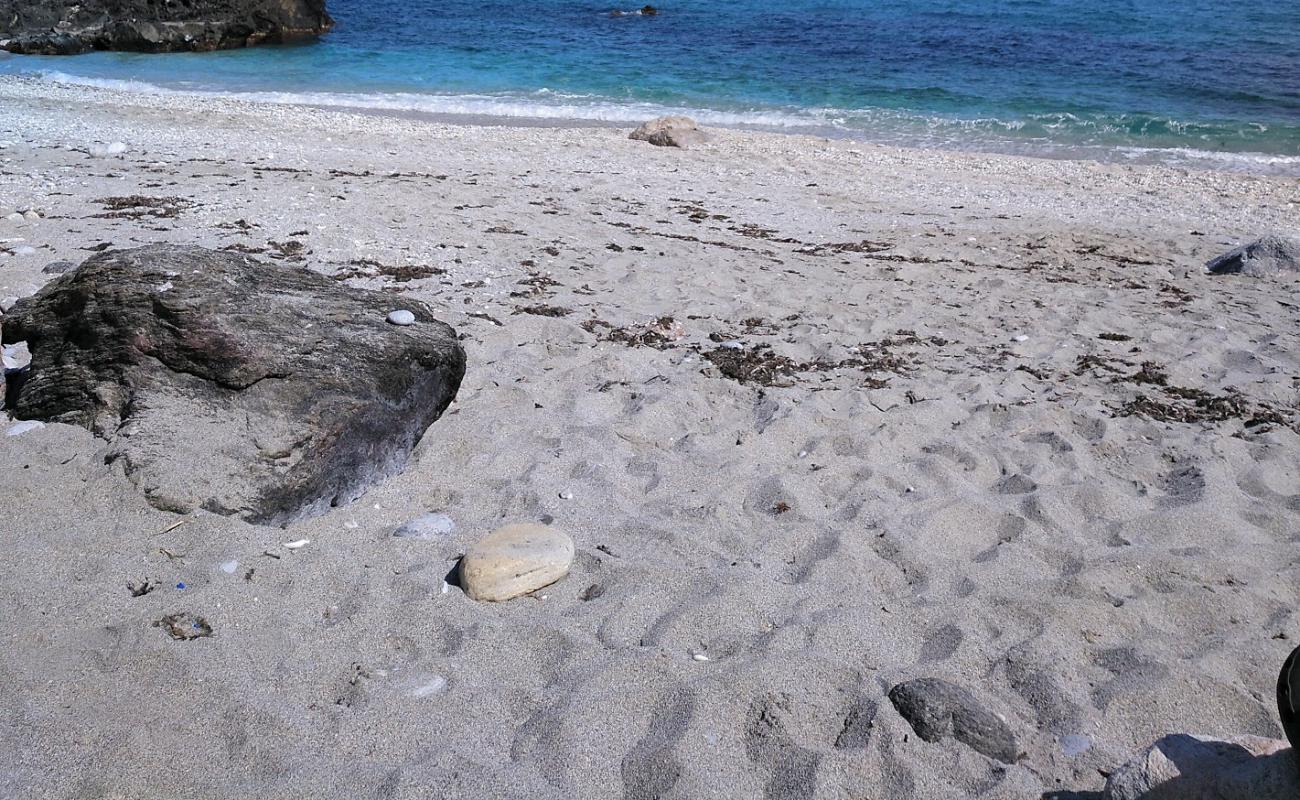 Photo of Caleta beach with light fine pebble surface