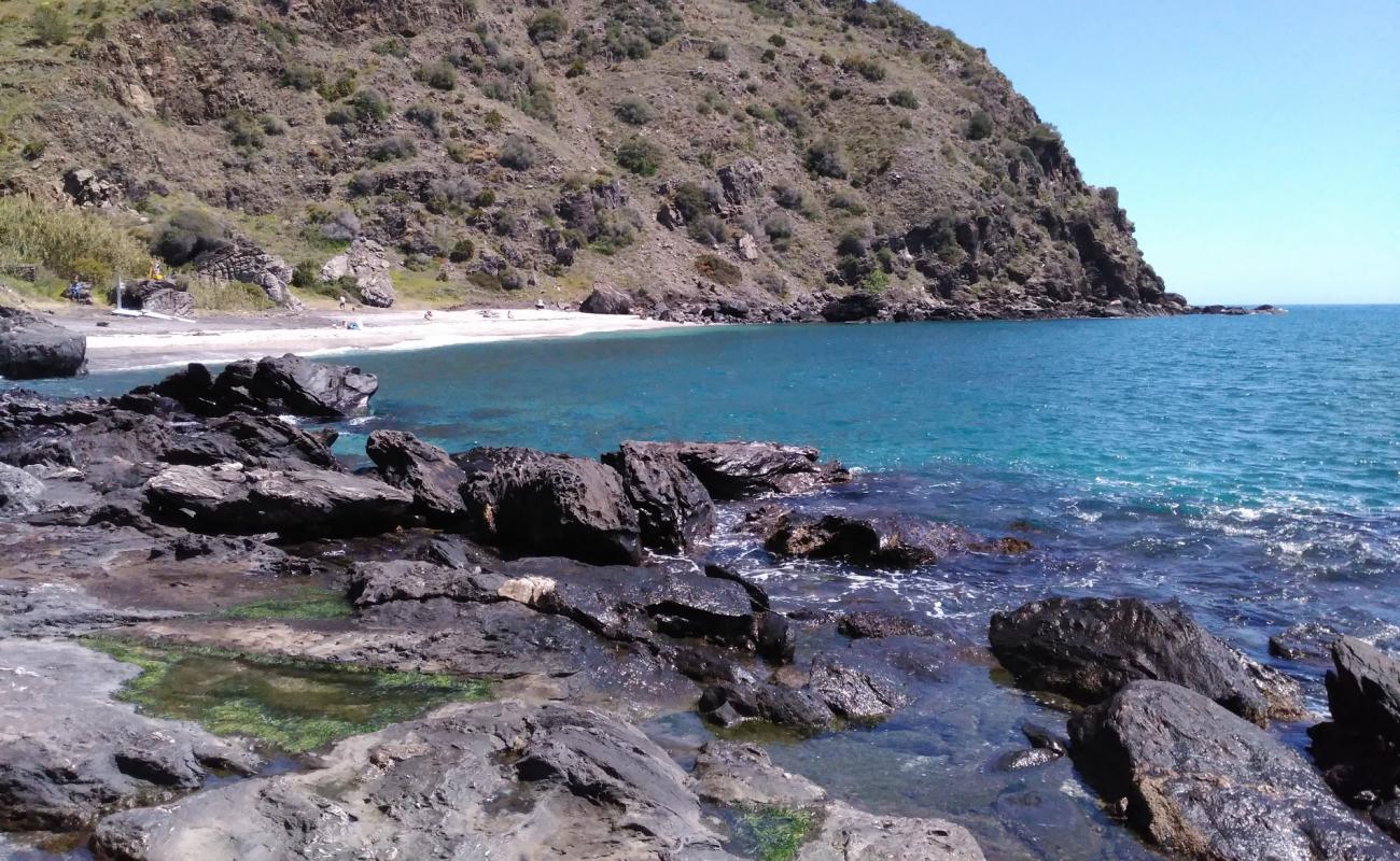 Photo of Playa de Curumbico with gray fine pebble surface