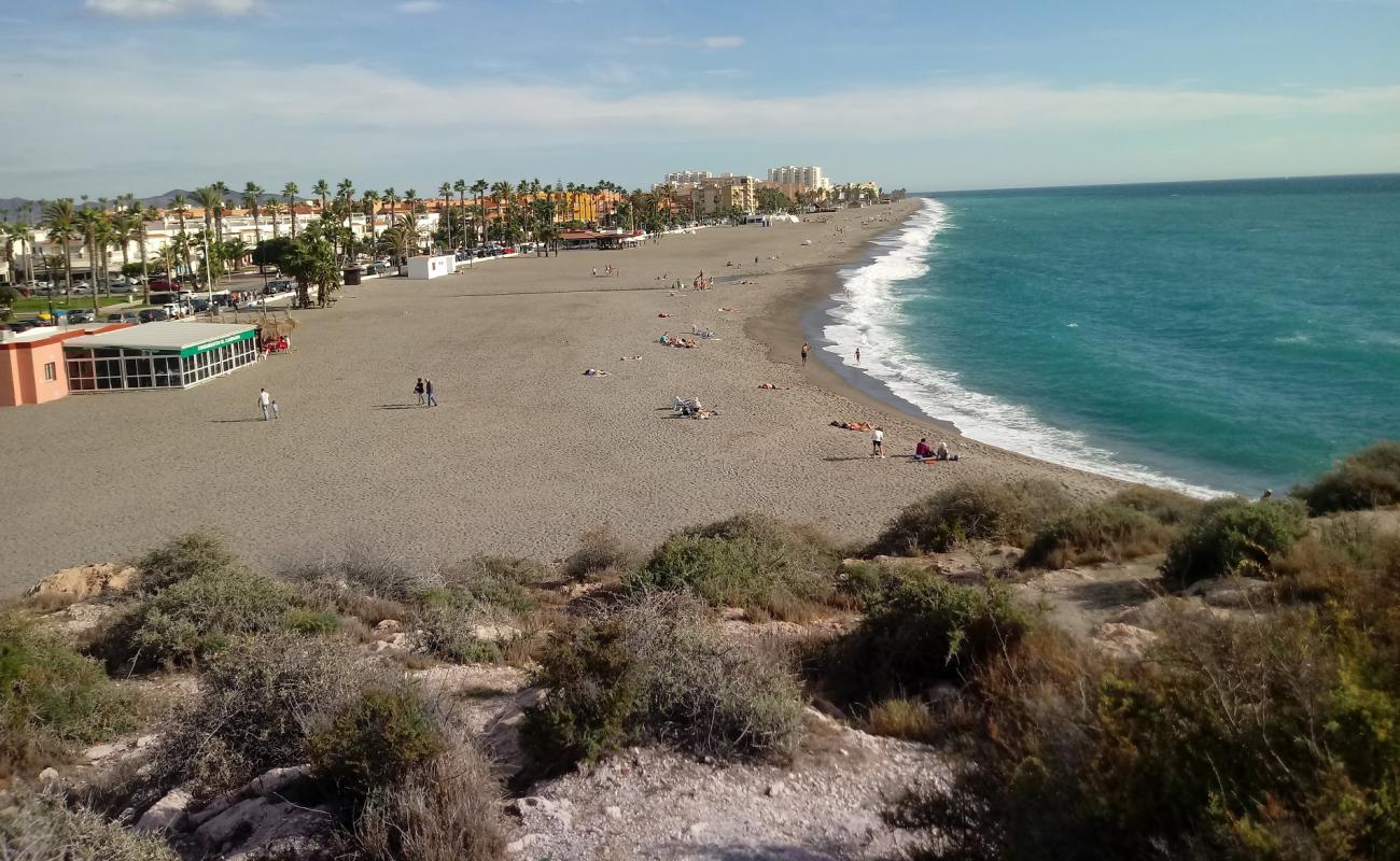 Photo of Playas de Salobrena with gray fine pebble surface