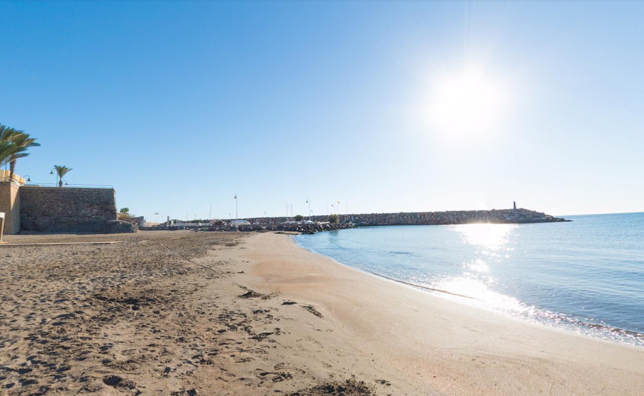 Photo of Playa de Luis Siret and the settlement