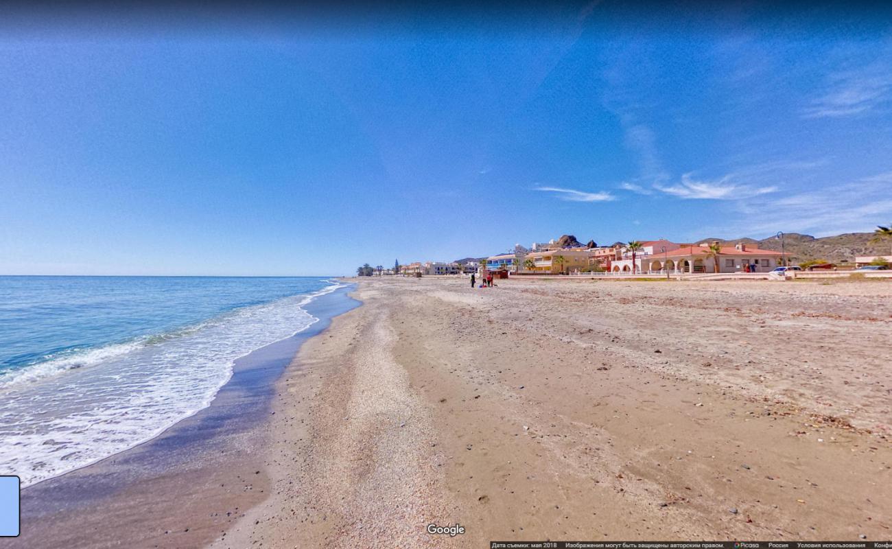 Photo of Playa la Escribania with blue pure water surface