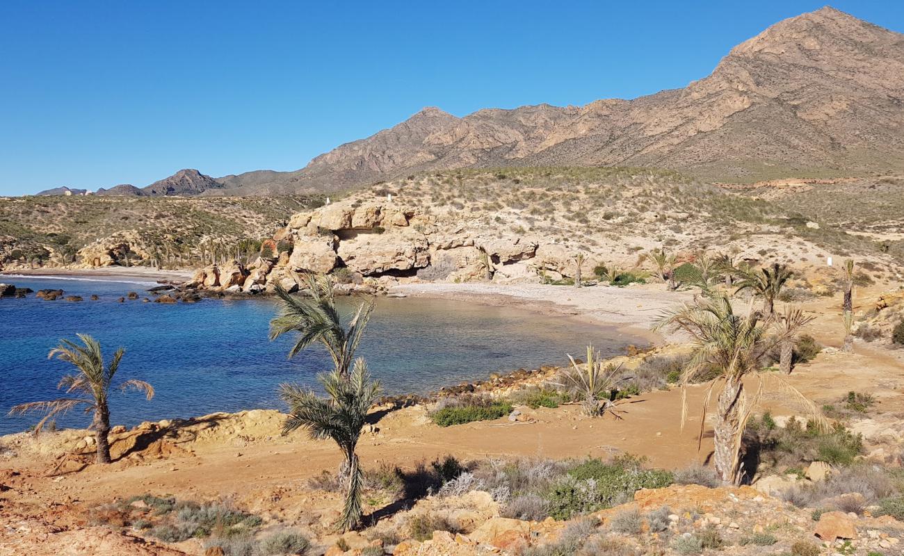 Photo of Playa de La Grua with brown sand surface