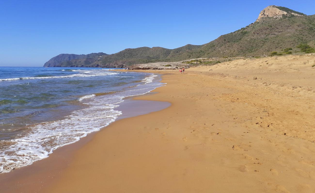 Photo of Playa Larga with brown sand surface