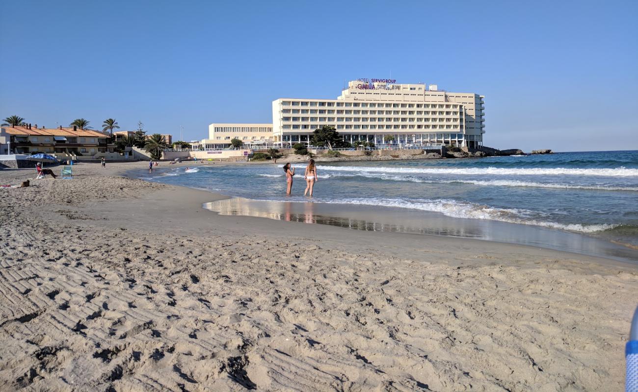 Photo of Playa de Galua with bright sand surface