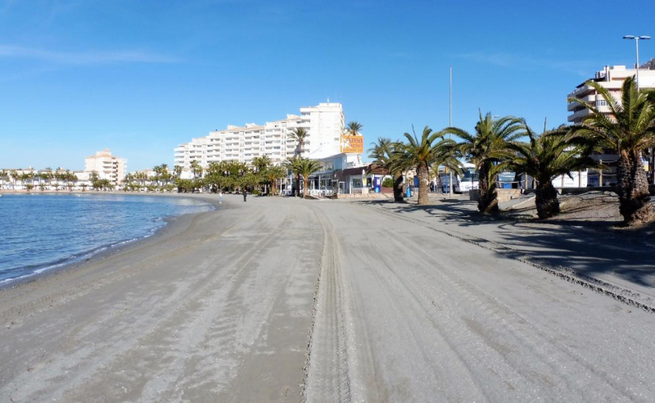 Photo of Playa del Pedruchillo with gray sand surface