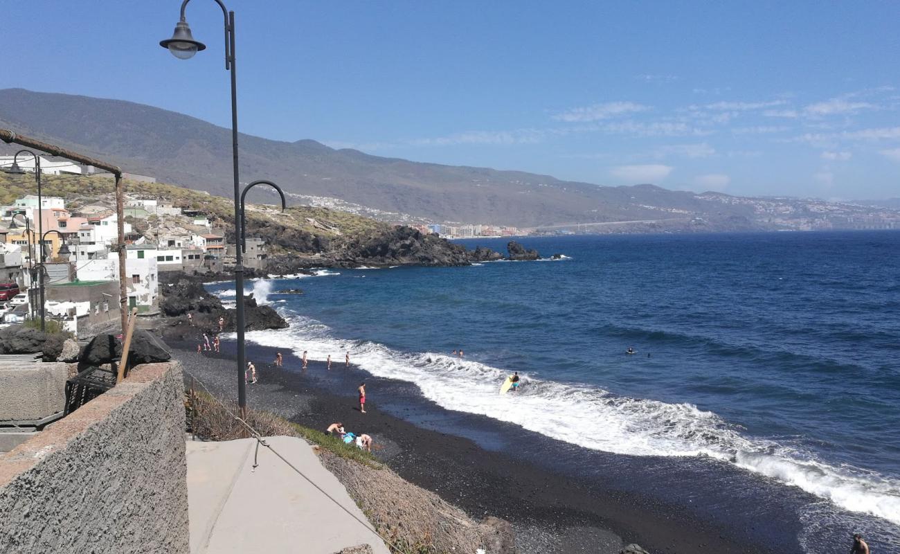 Photo of Playa De La Viuda with gray sand &  pebble surface