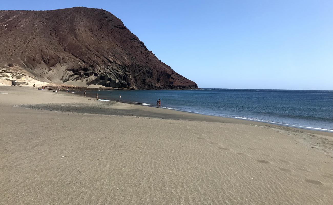 Photo of Playa de la Tejita with brown sand surface