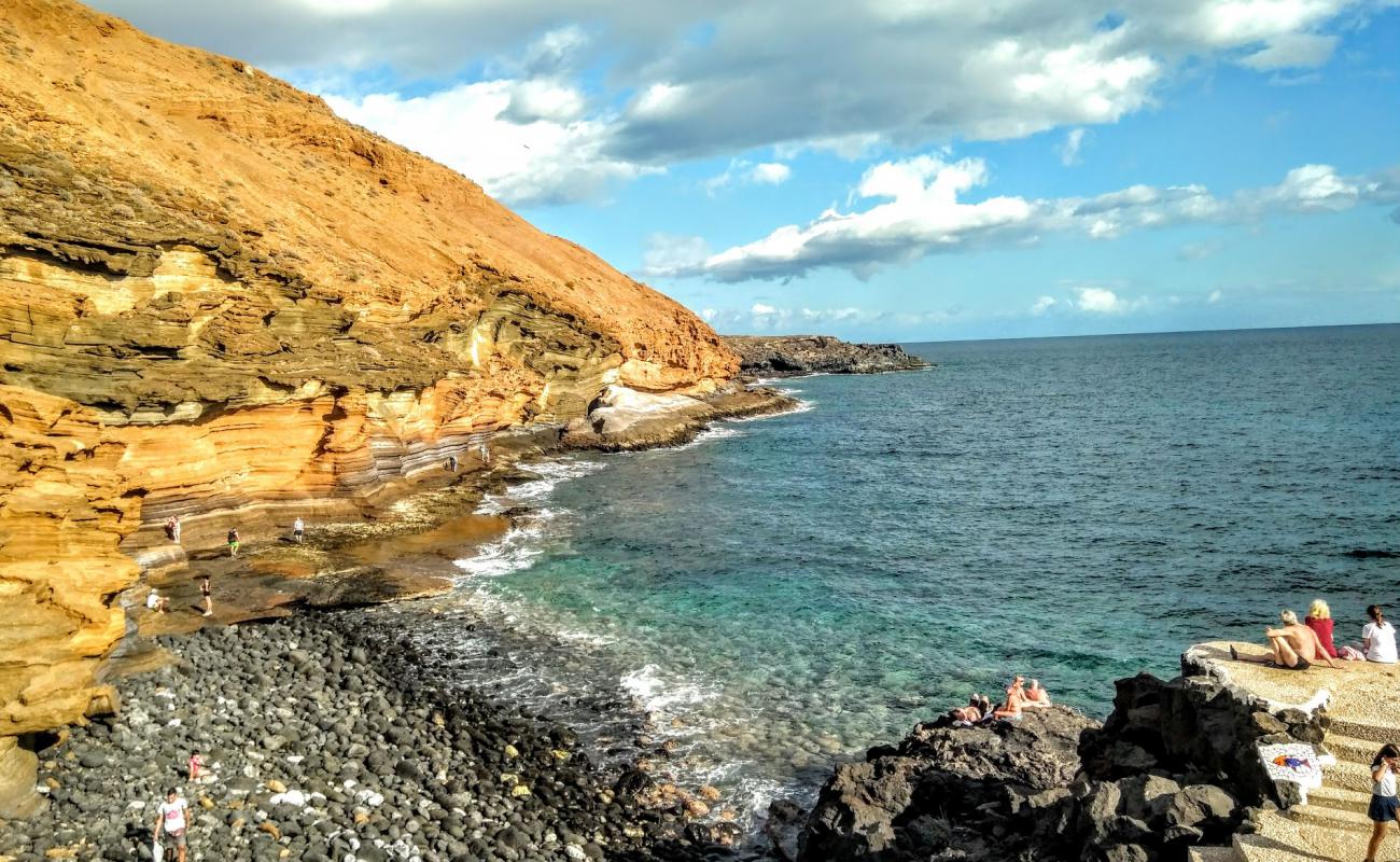 Photo of Playa Amarilla with concrete cover surface