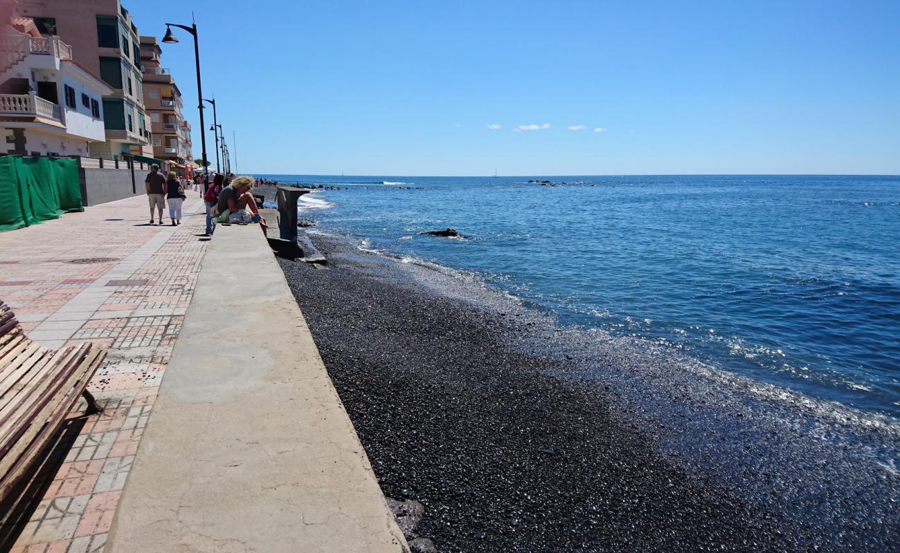 Photo of Playa Las Galletas with gray sand &  pebble surface