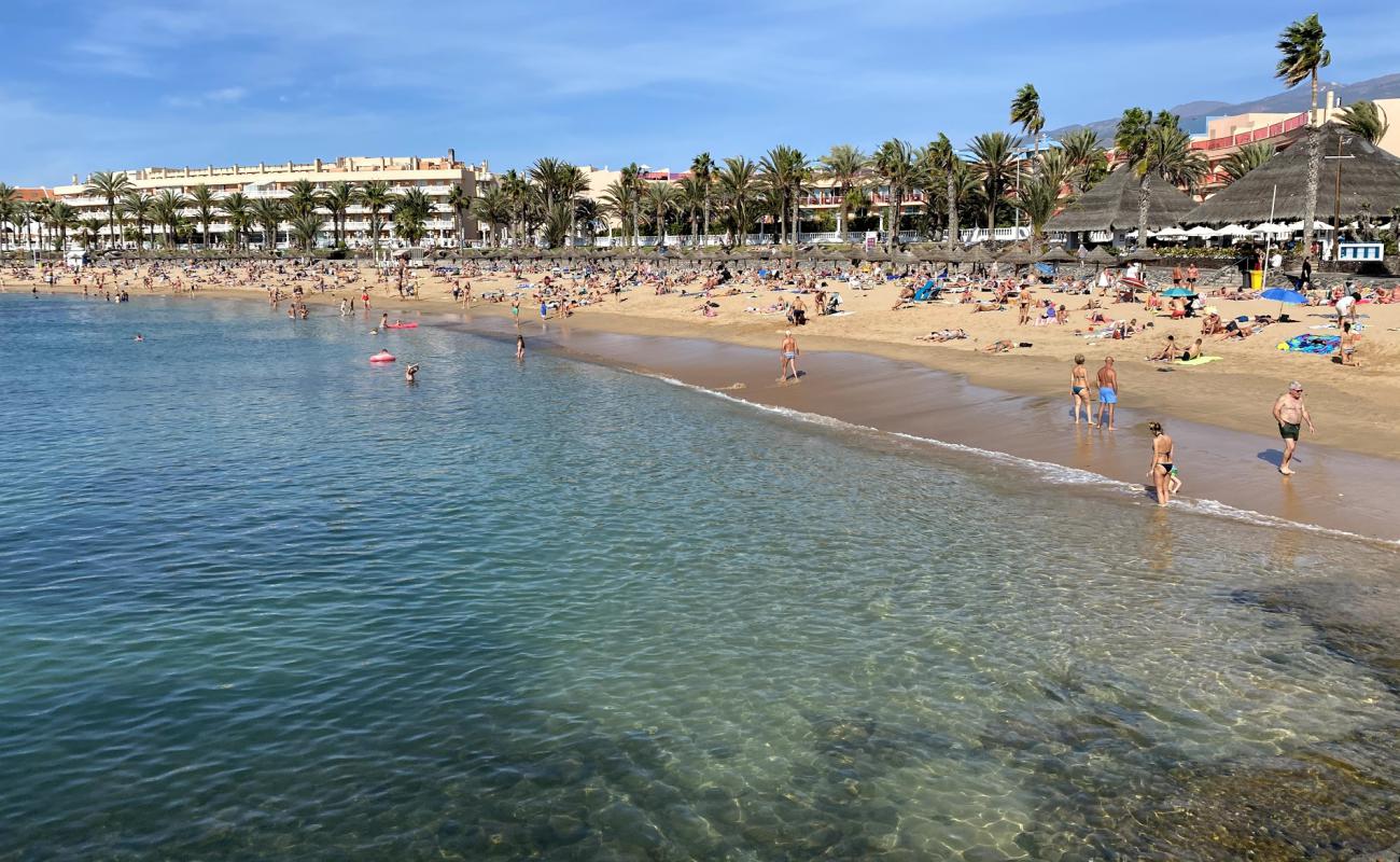 Photo of Playa del Camison with bright fine sand surface