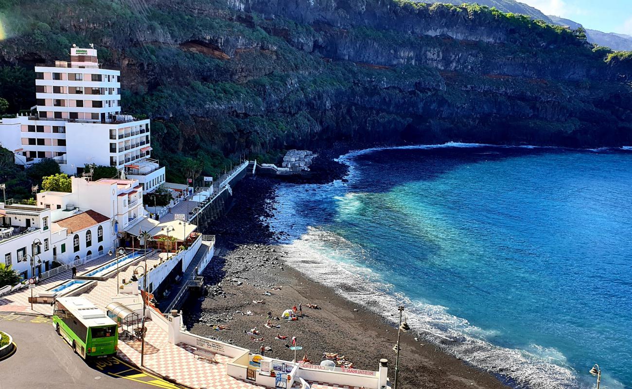 Photo of Puerto de San Marcos with gray sand &  pebble surface