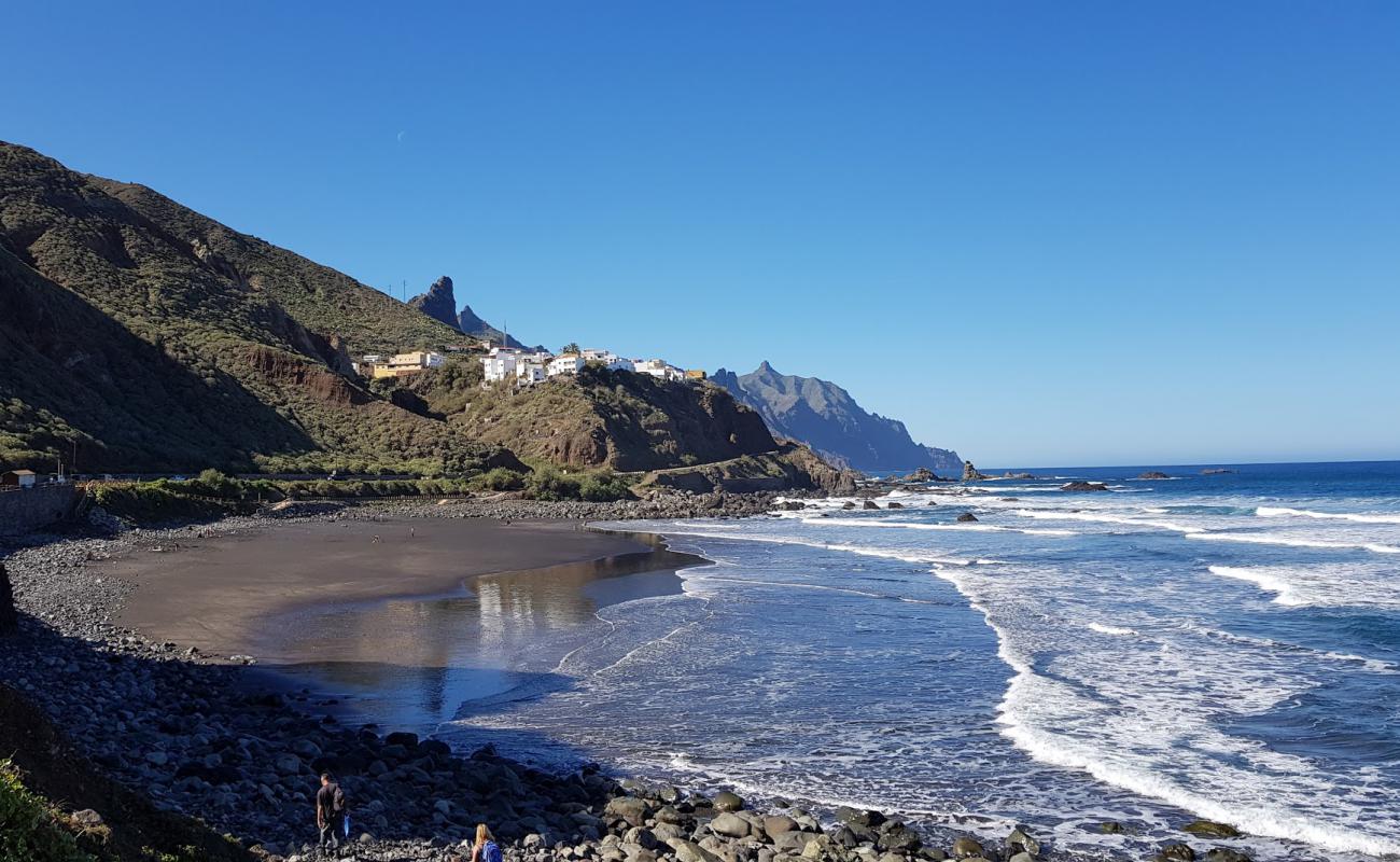 Photo of Benijo Beach with gray sand surface