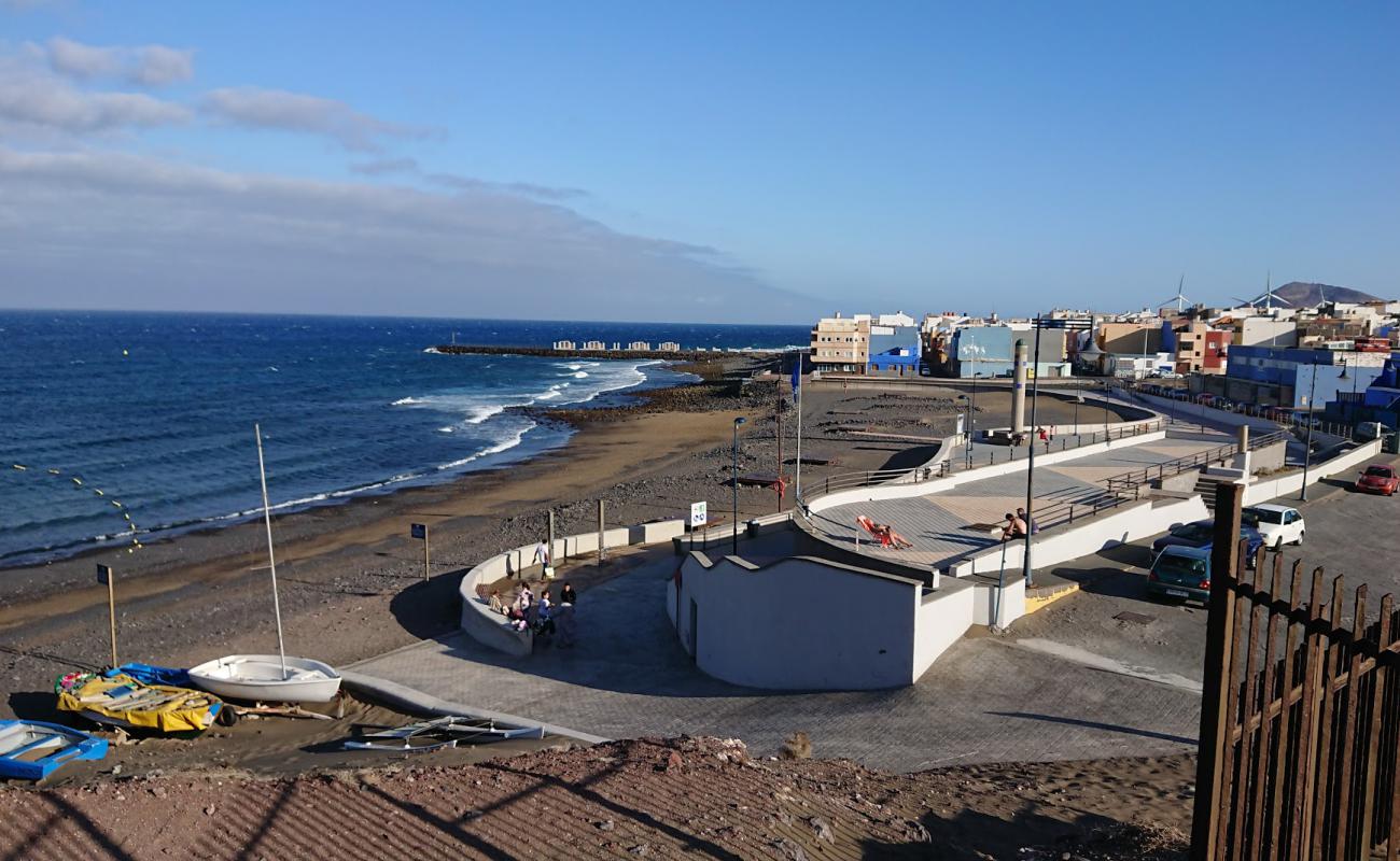 Photo of Playa El Burrero with black sand & pebble surface