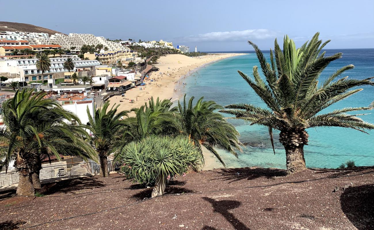 Photo of Playa del Matorral with bright fine sand surface