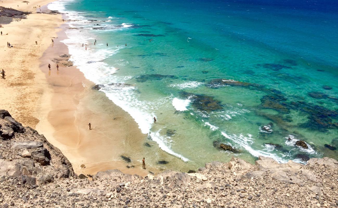 Photo of Beach El Cotillo with bright fine sand surface