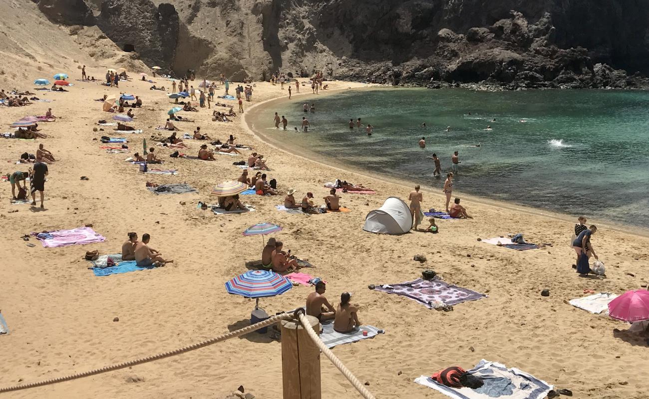 Photo of Papagayo Beach with bright fine sand surface