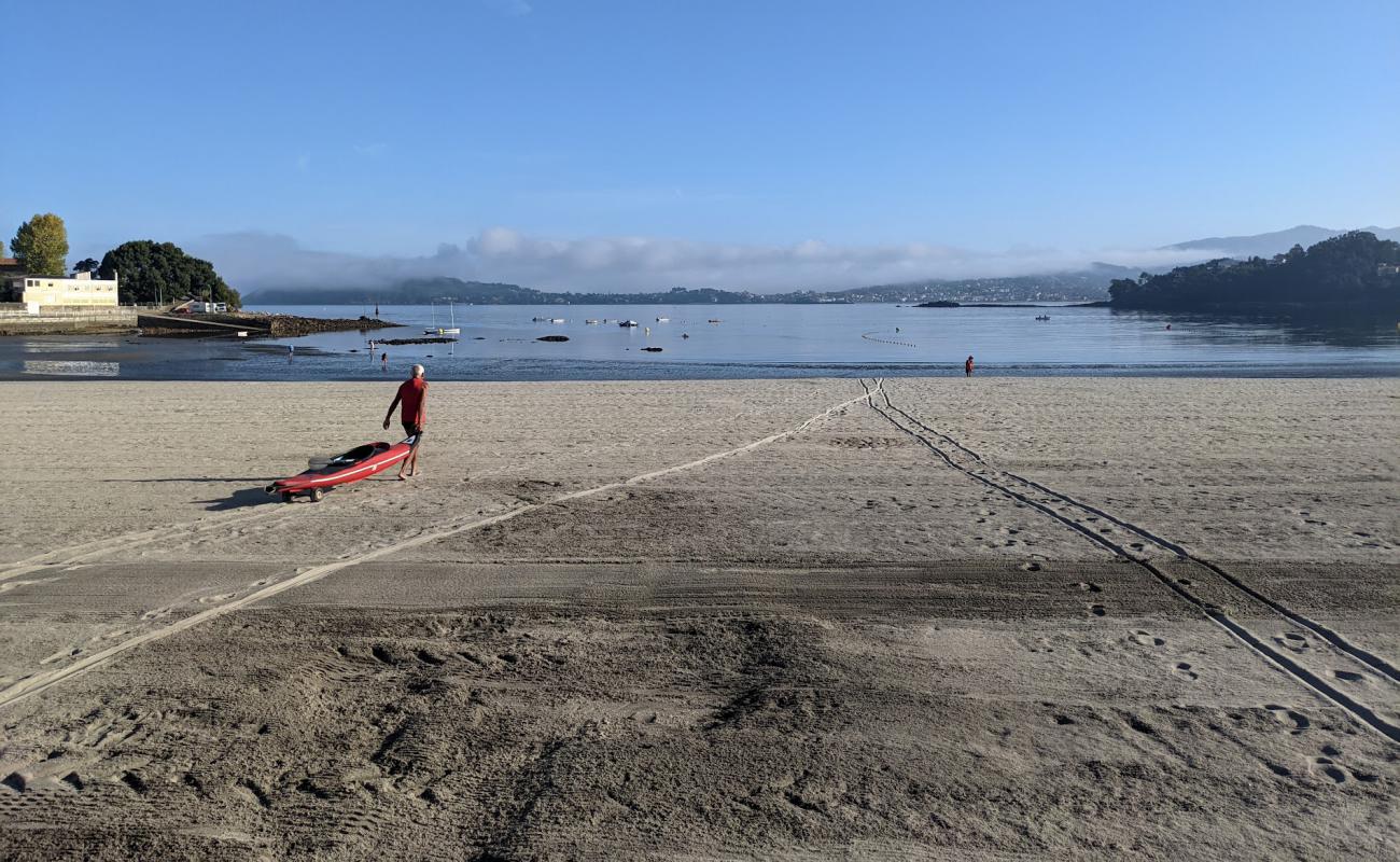 Photo of Ladeira Beach with white sand surface