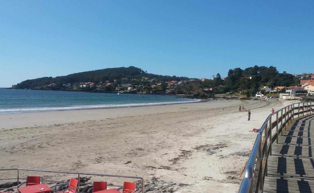 Photo of Playa de Madorra with white sand surface