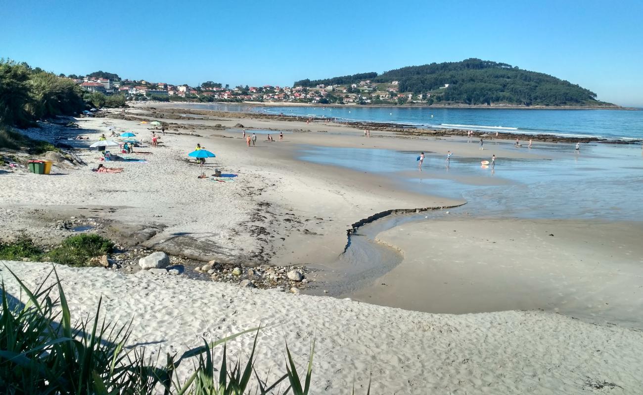 Photo of Praia de Patos with white sand surface