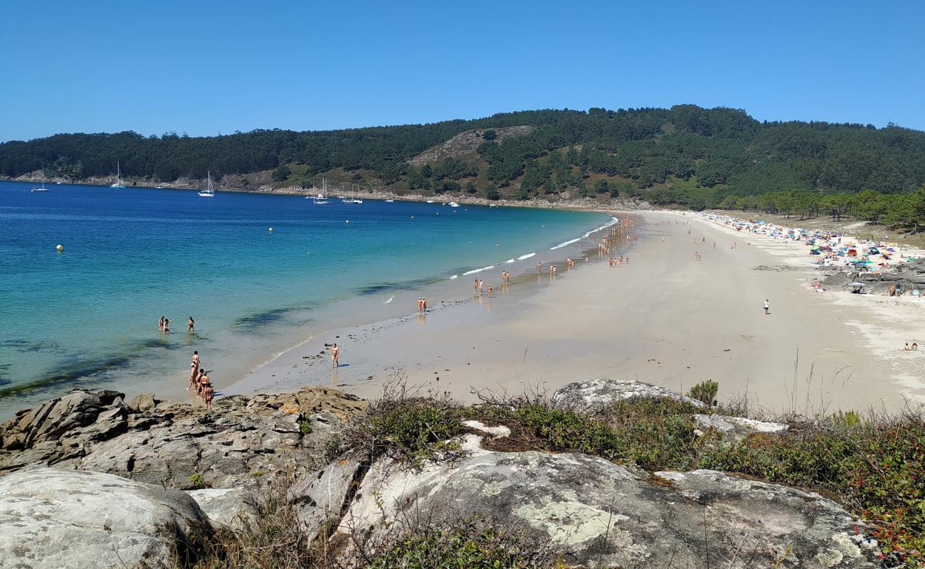 Photo of Praia de Barra with bright fine sand surface