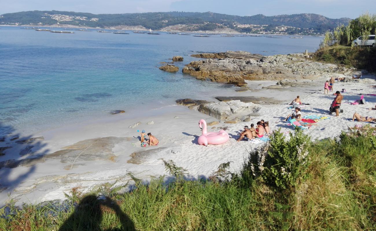 Photo of Praia Rabans with white fine sand surface