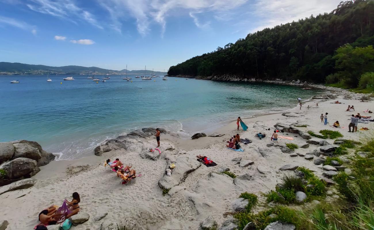 Photo of Agra beach with white fine sand surface