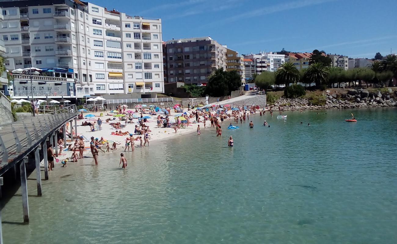 Photo of Playa da Panadeira with bright fine sand surface