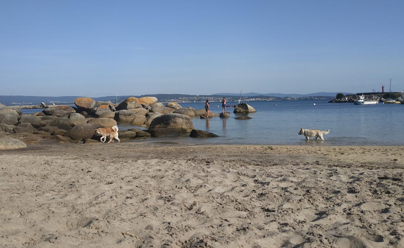 Photo of Dog beach O Espiño with bright sand surface