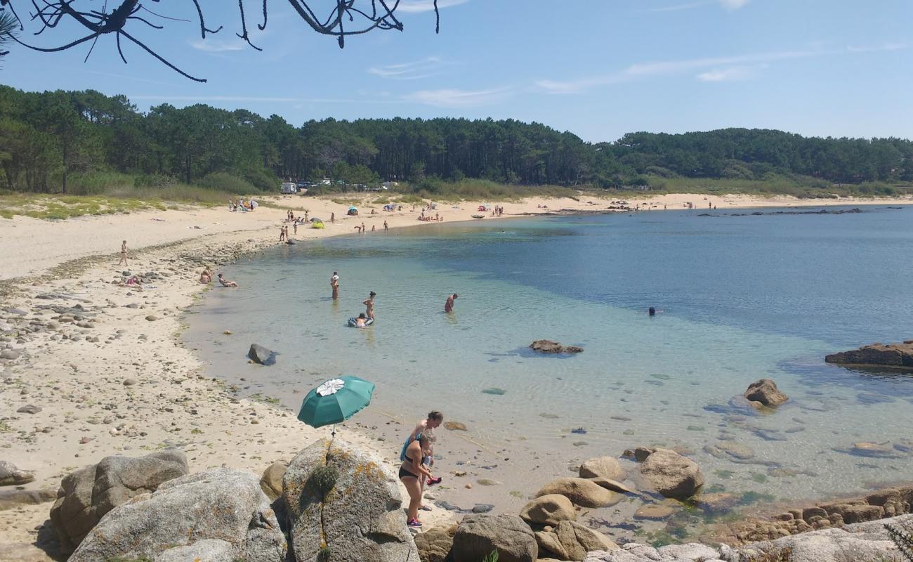 Photo of Canelas beach with bright sand surface