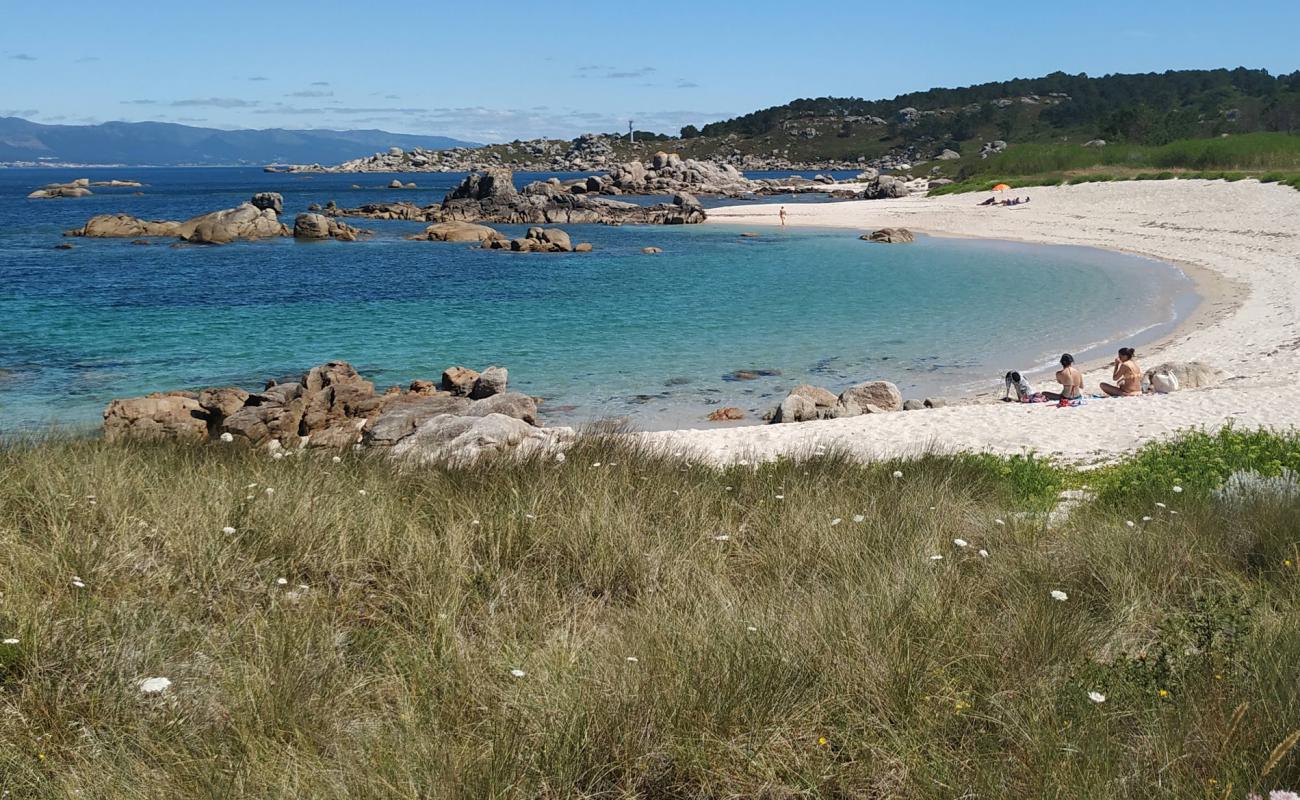 Photo of Praia de Borreiro with white sand surface