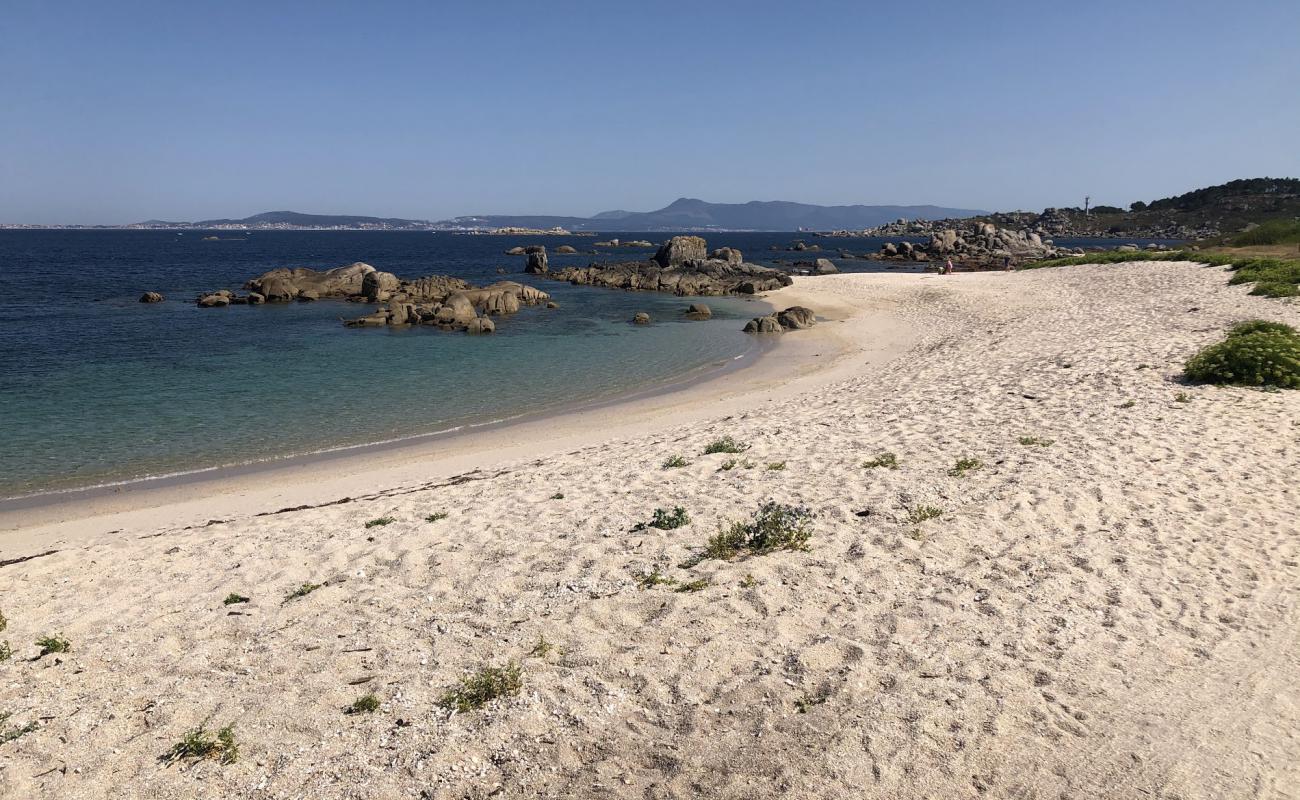 Photo of Aguieira beach with white sand surface