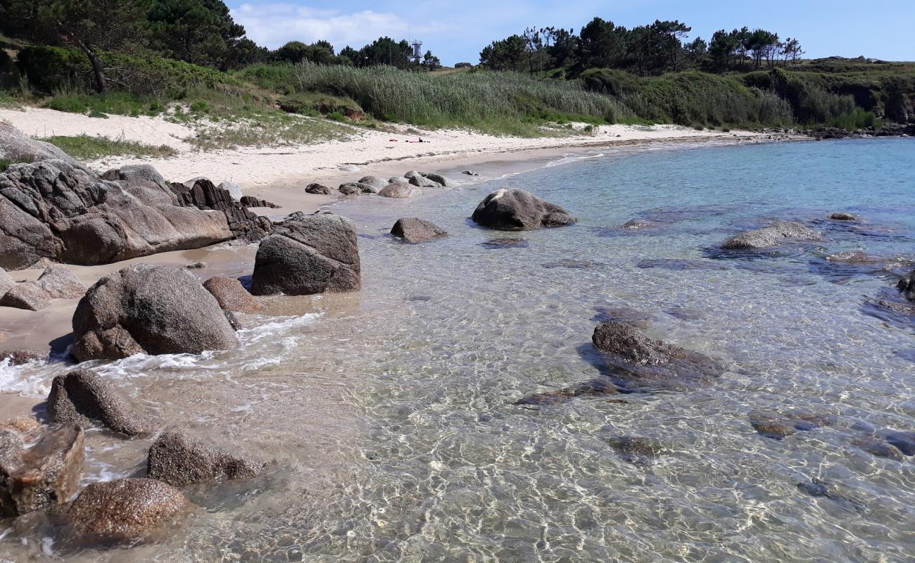 Photo of Pateiro beach with white sand surface