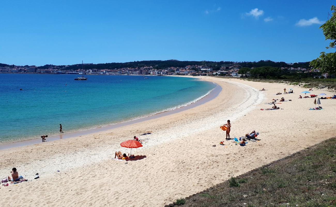 Photo of Coroso beach with bright sand surface