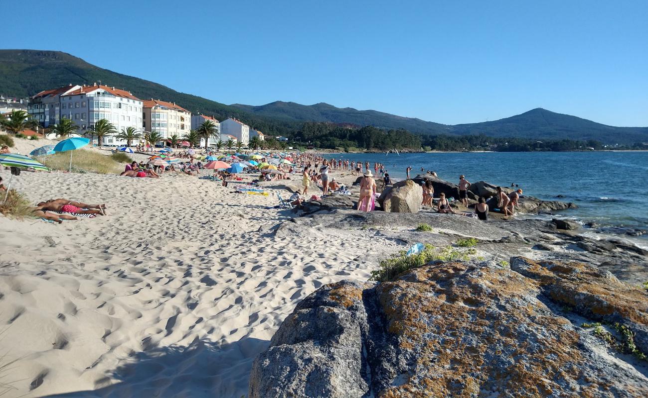 Photo of Coira beach with white fine sand surface