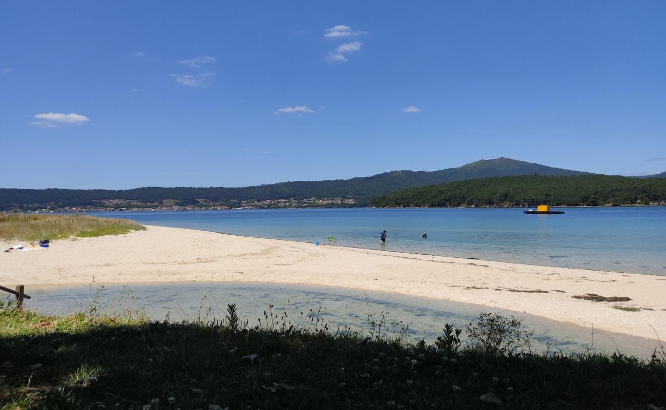 Photo of Praia de Testal with white sand surface