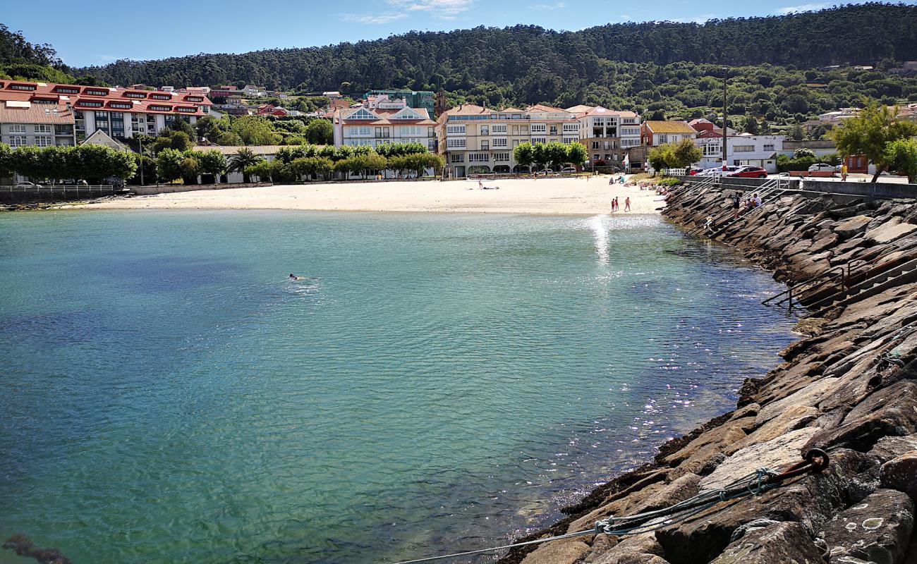 Photo of Praia do Castelo with white sand surface