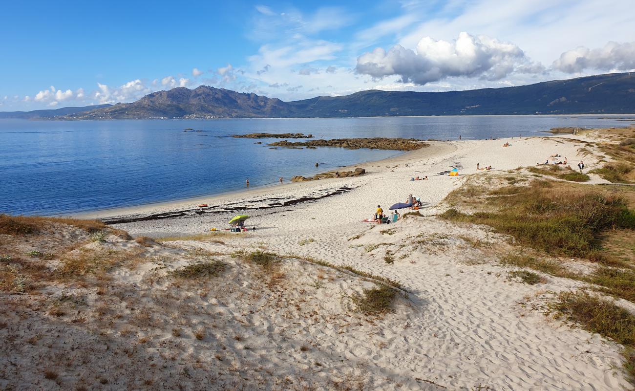 Photo of Praia do Mar de Lira with white sand surface