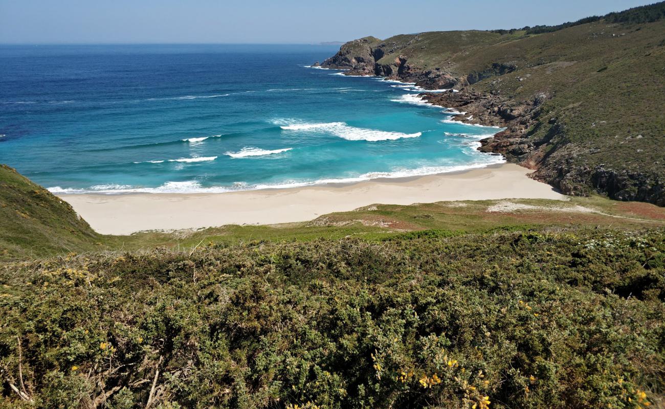 Photo of Arnela beach with white sand surface