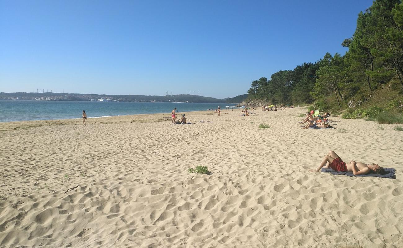 Photo of Praia Barreira with white fine sand surface