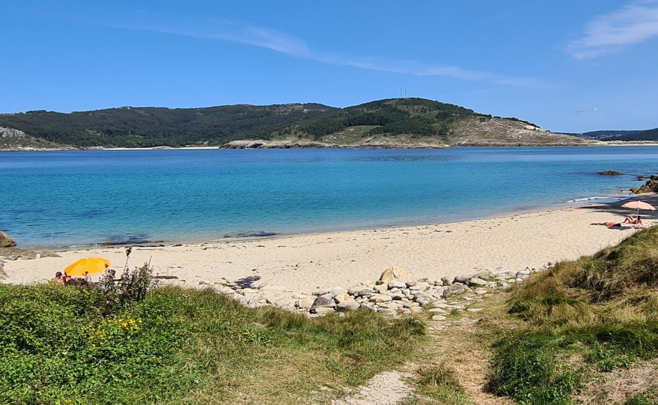 Photo of Praia das Vacas with white sand surface